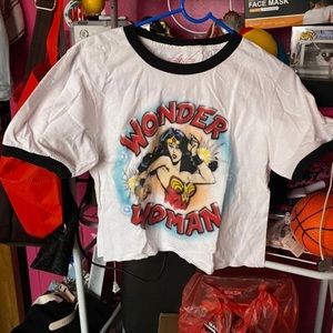 Wonder Woman crop top